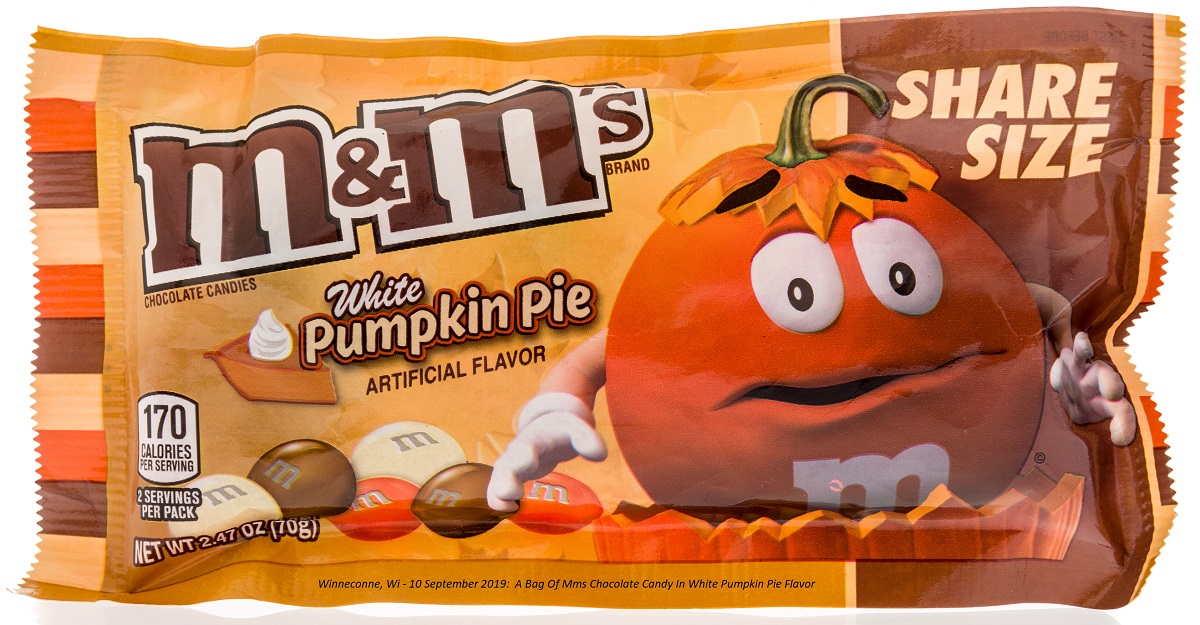 pumpkin spice M&Ms
