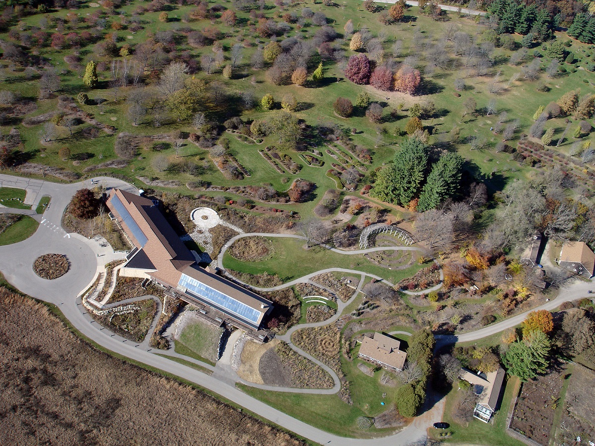 UW Arboretum Aerial Photo 
