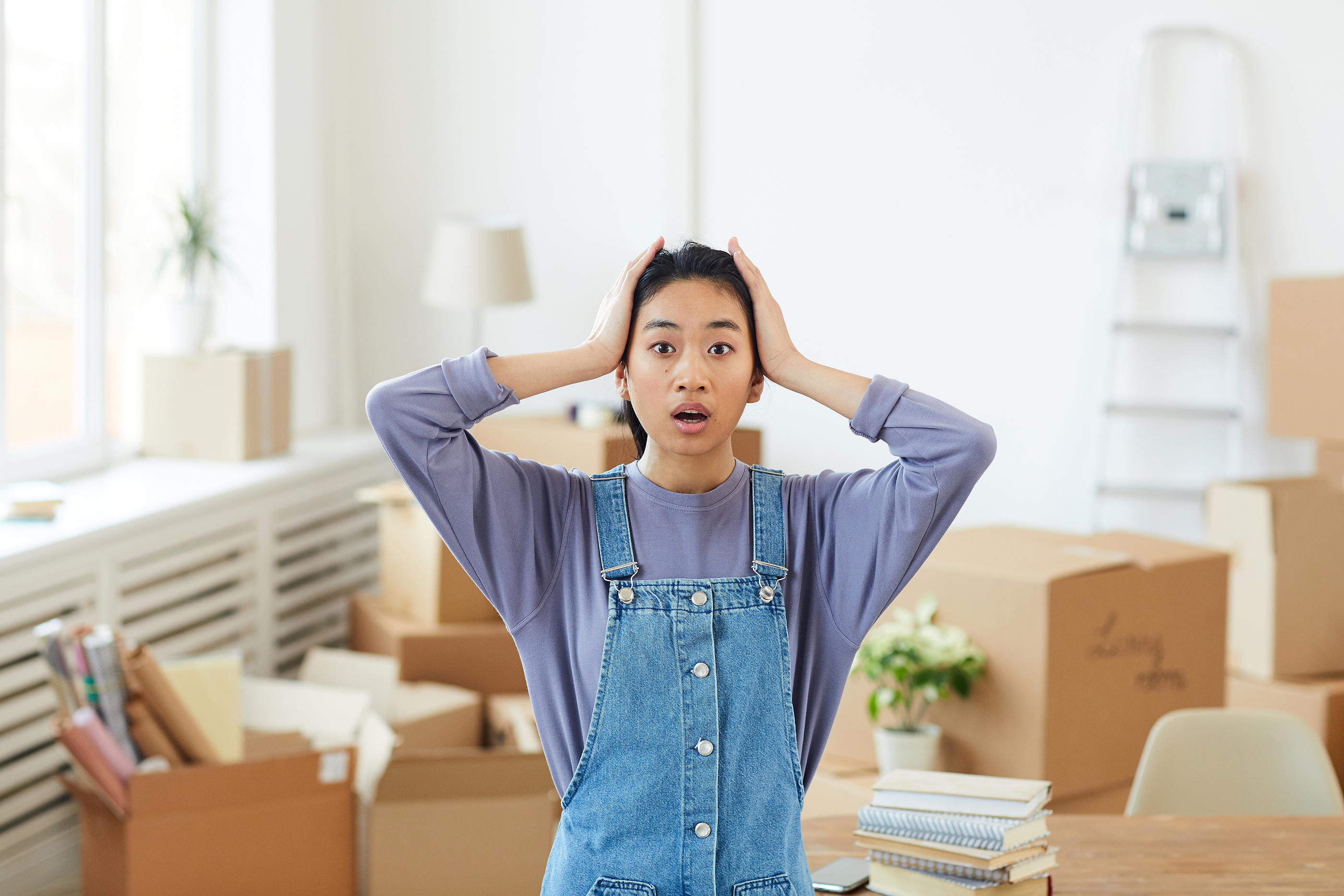 panic on moving day