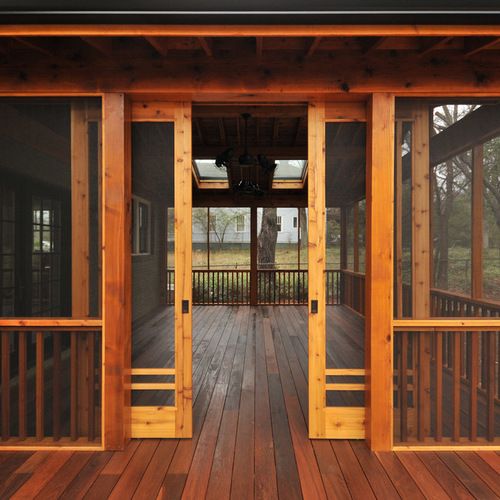Screened Porches Bring the Outdoors In