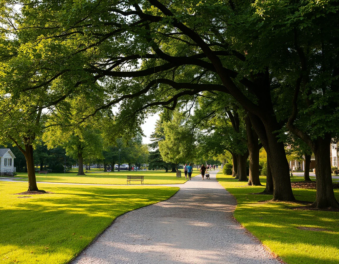 Leafy park setting in Lynnfield