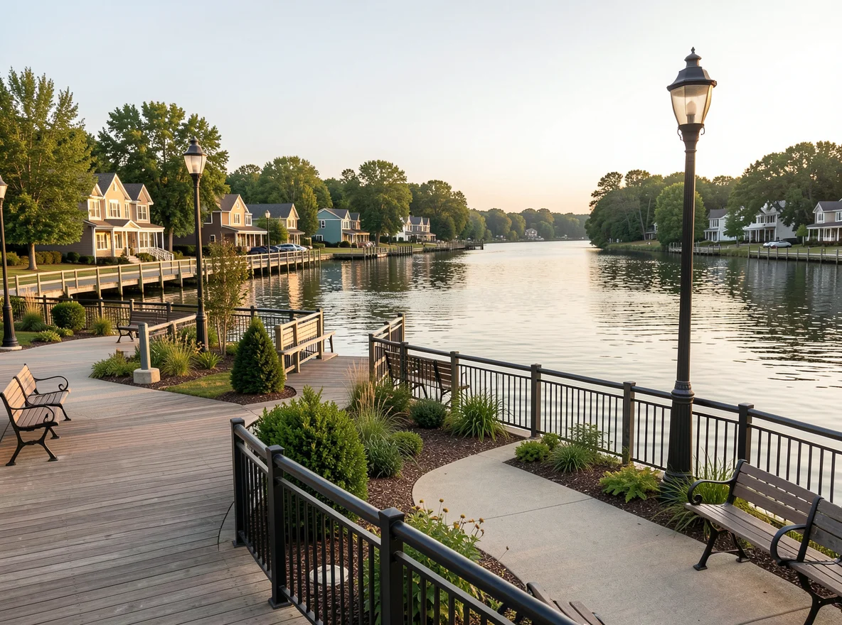 Waterfront scenery near Poplar Bluff