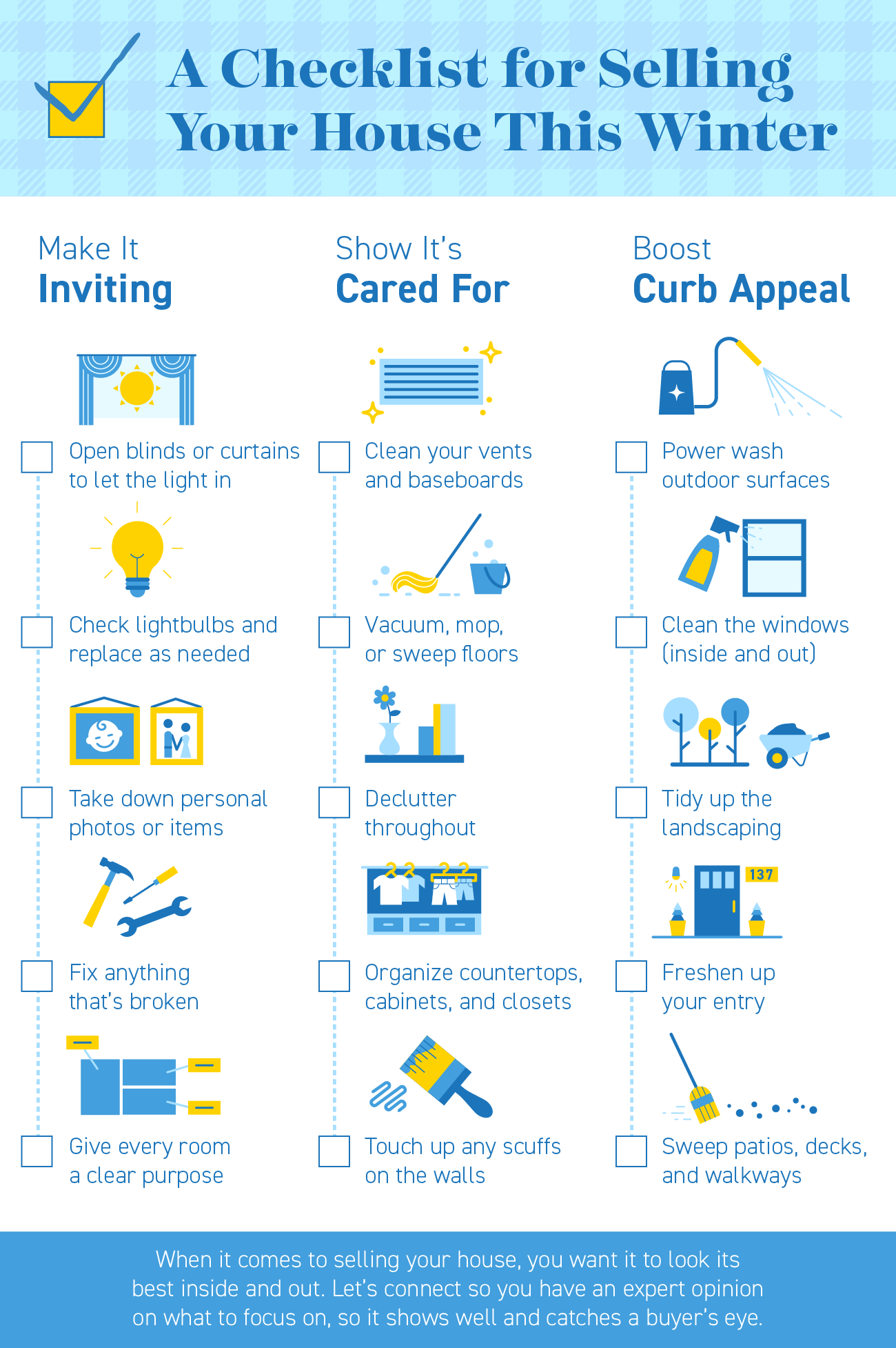 A Checklist for Selling Your House This Winter
