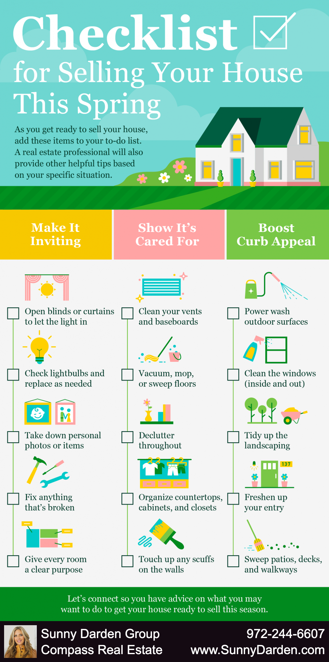  Checklist for Selling Your House This Spring