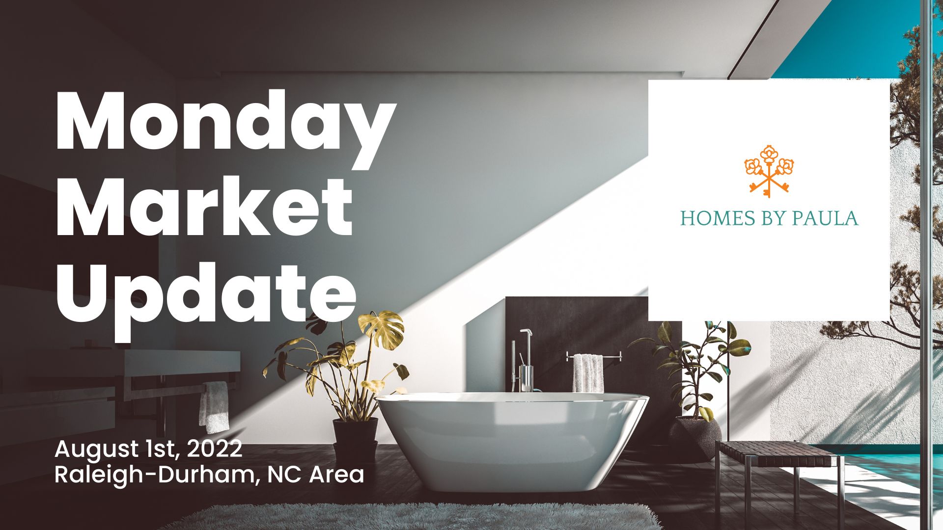 Monday Market Update – Raleigh-Durham NC August 1st, 2022