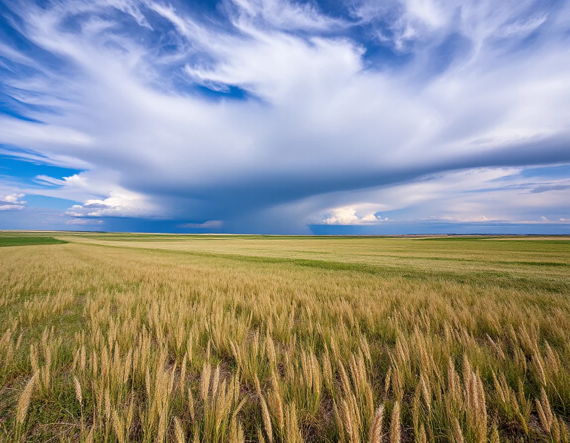 Open High Plains landscape near Johnson, Kansas