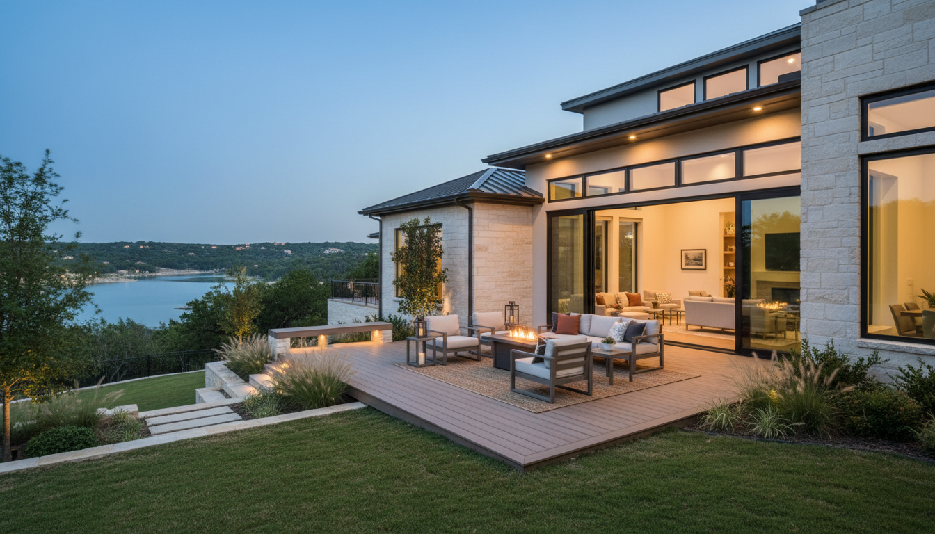 Lakeway Texas Luxury Home Exterior