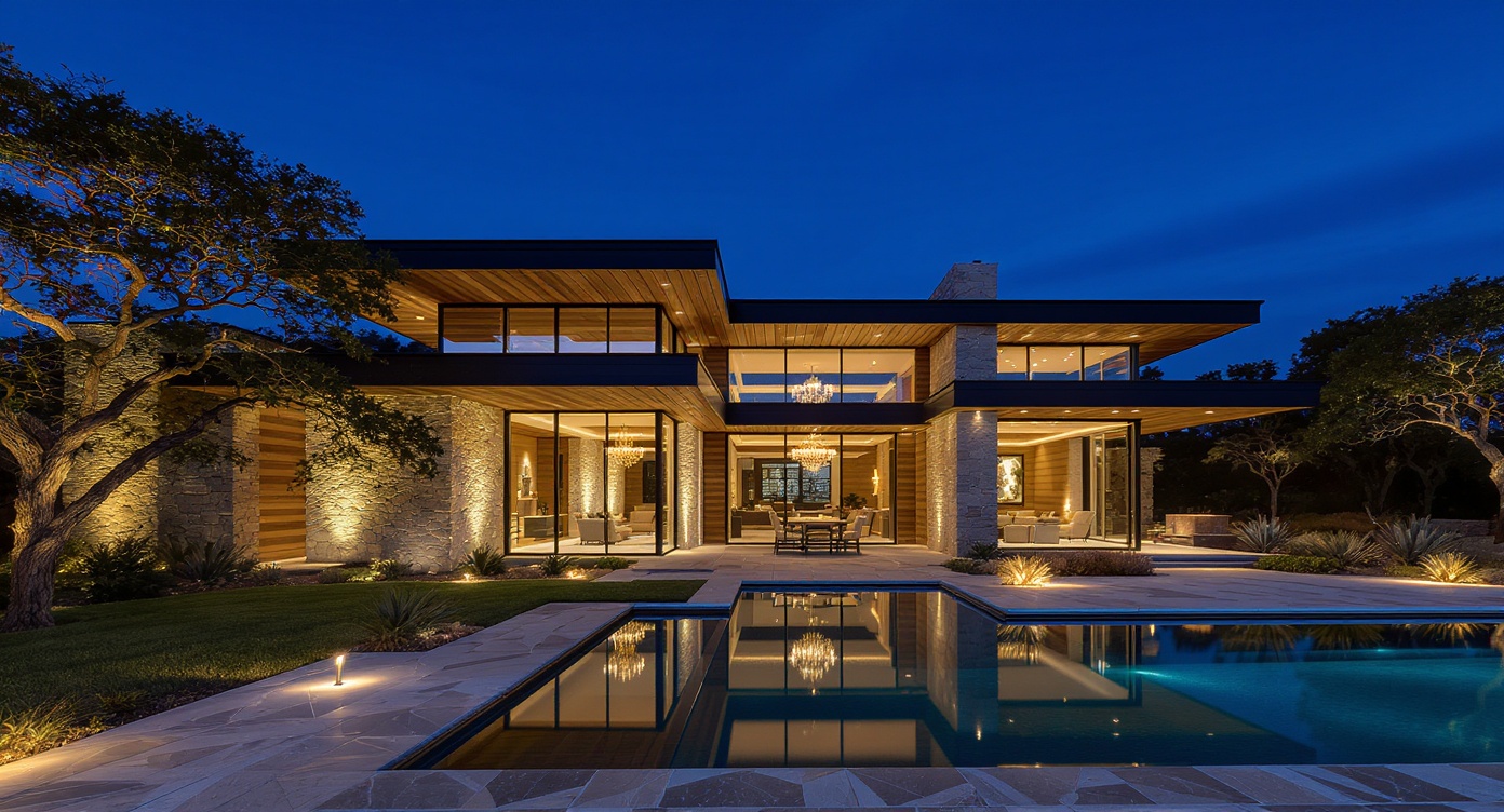 Luxury Austin Estate Exterior