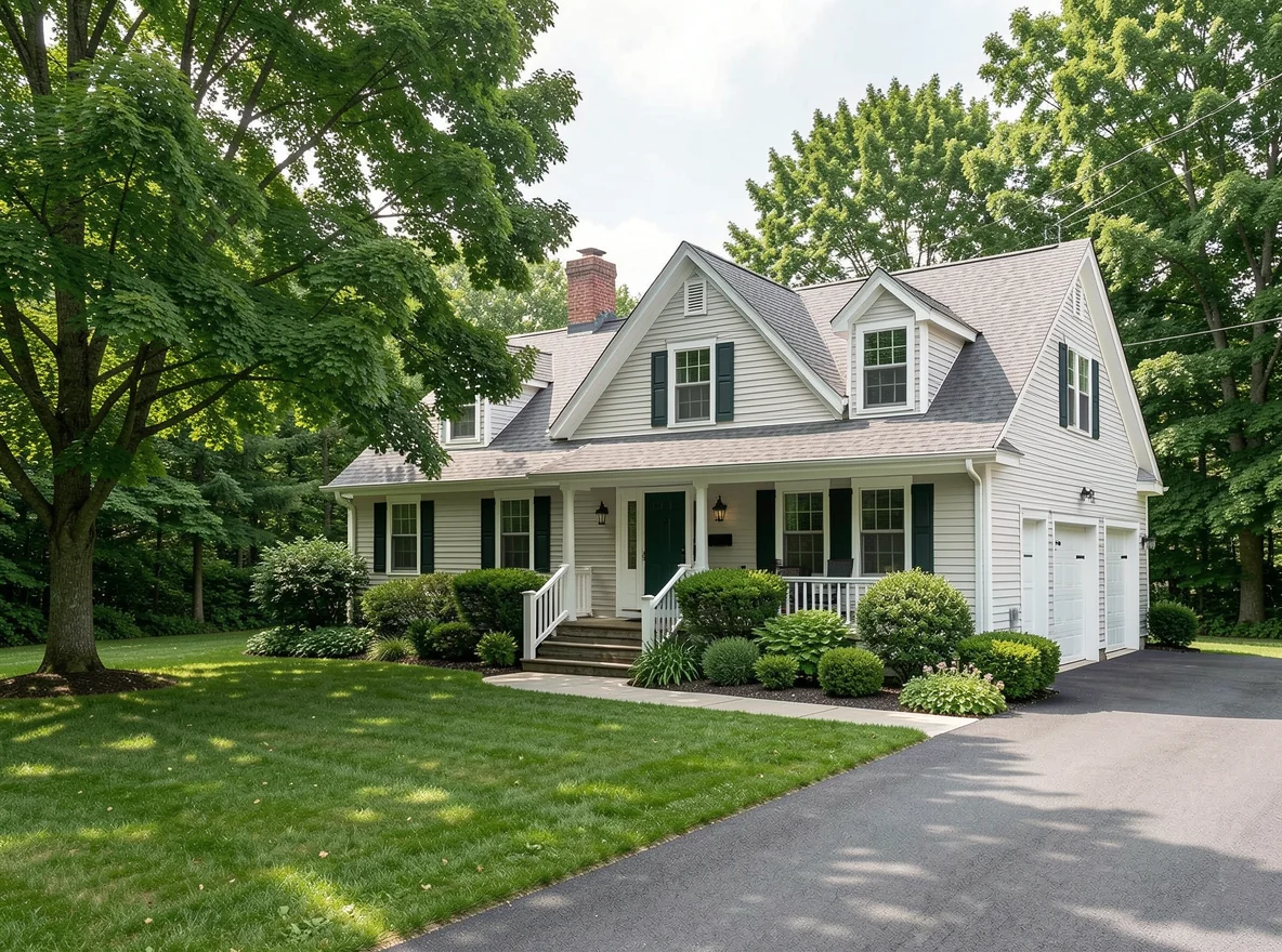 Home exterior in Essex, Vermont