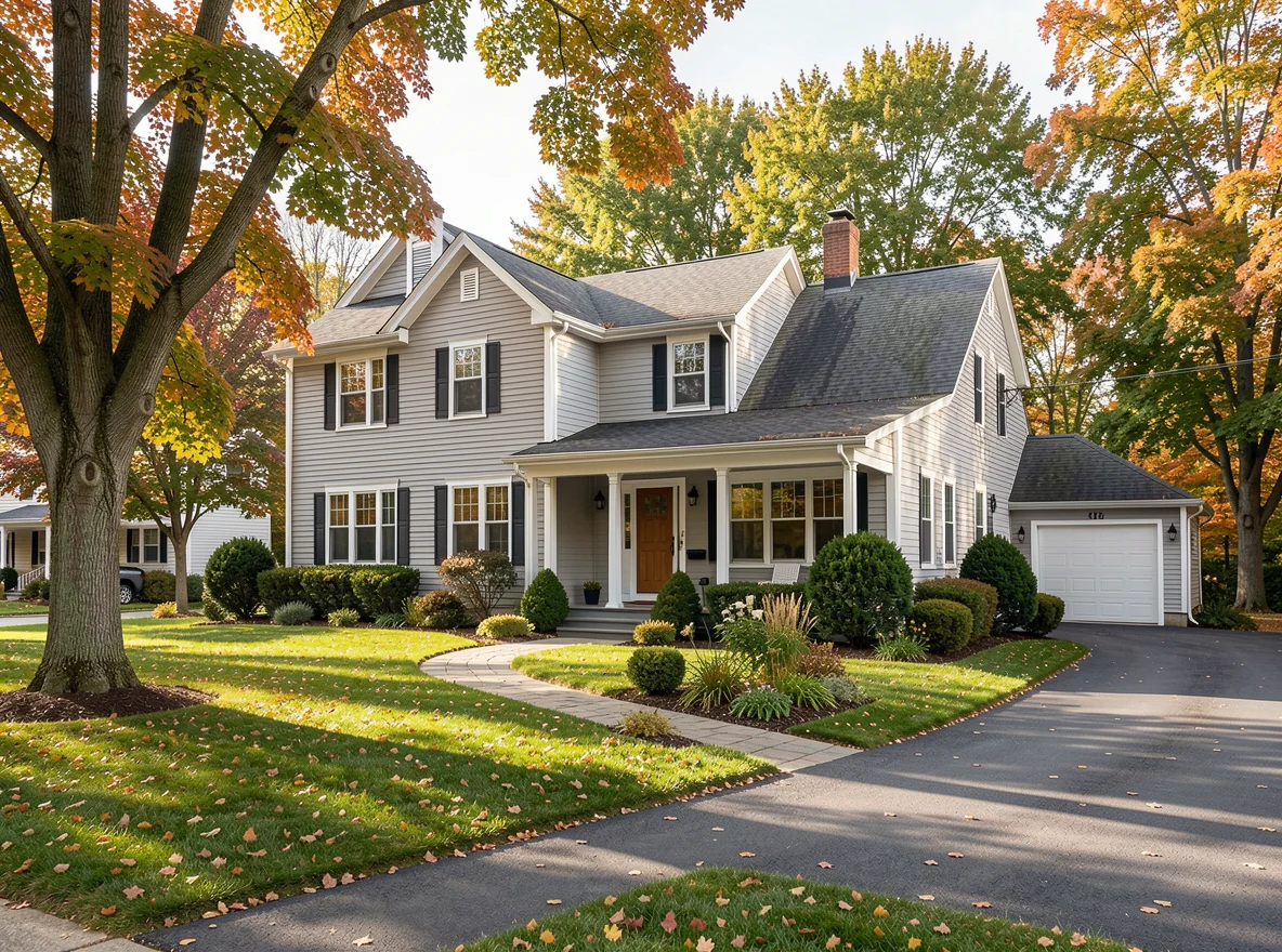 Starter home exterior in Burlington Vermont