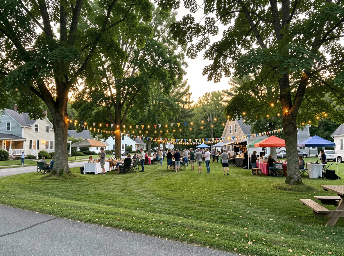 Community setting in Essex, Vermont