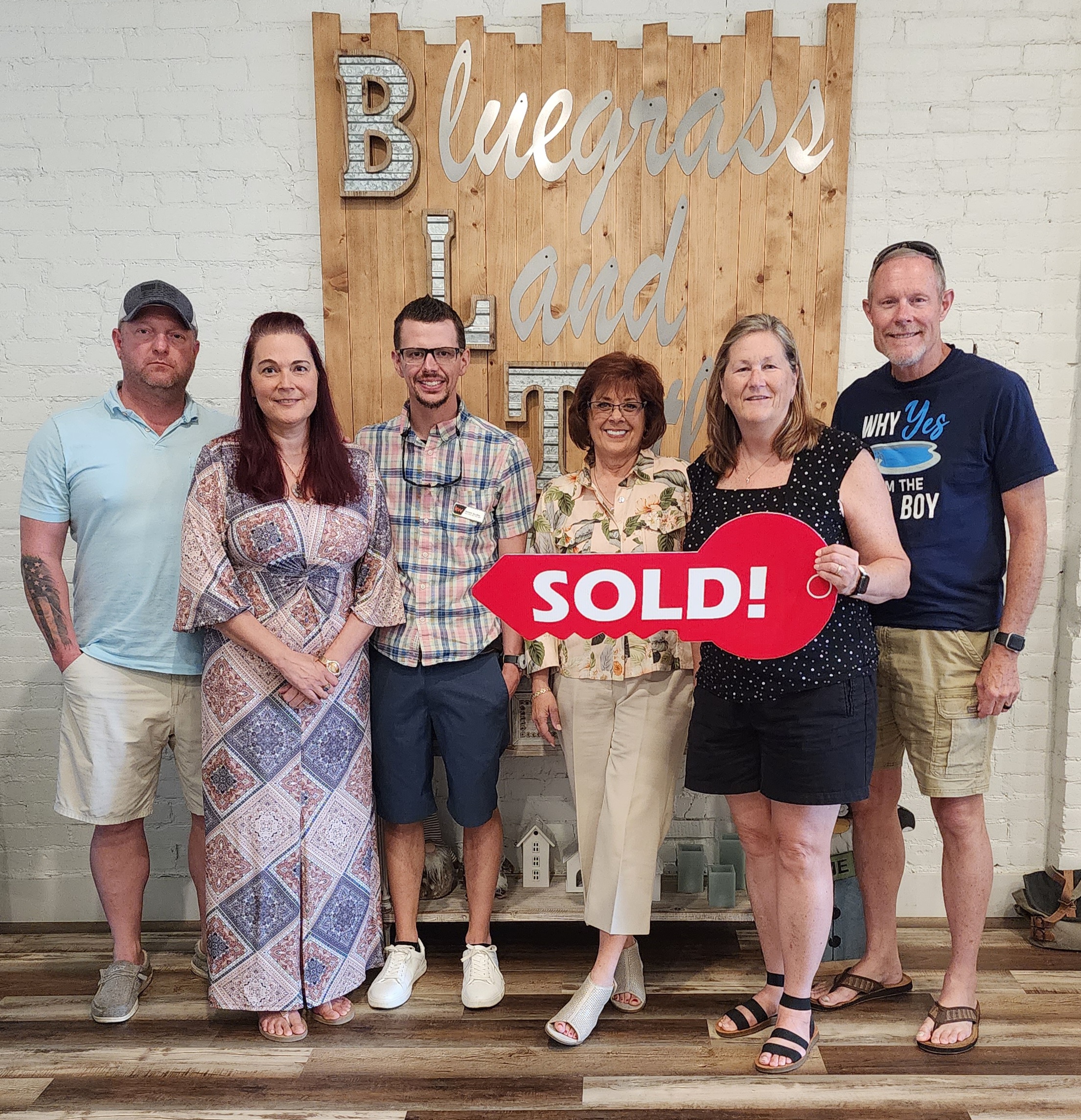 Cathy never stopped working to find us a buyer!