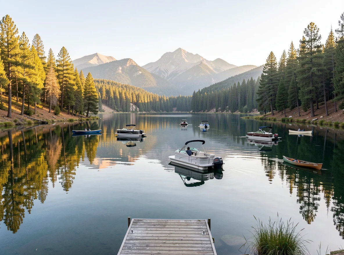Lake recreation near Loveland