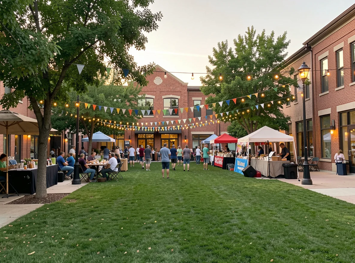 Community scene in Greeley
