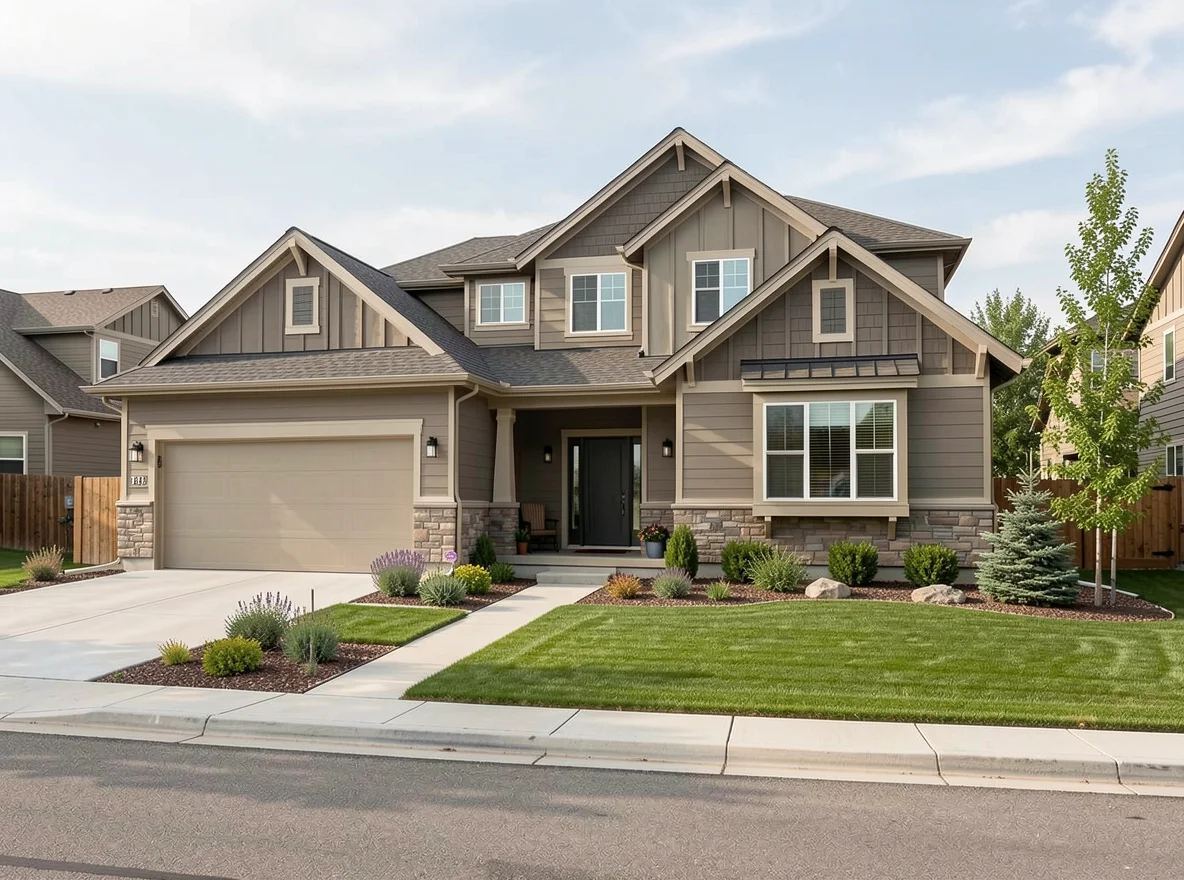 Home exterior in Loveland neighborhood