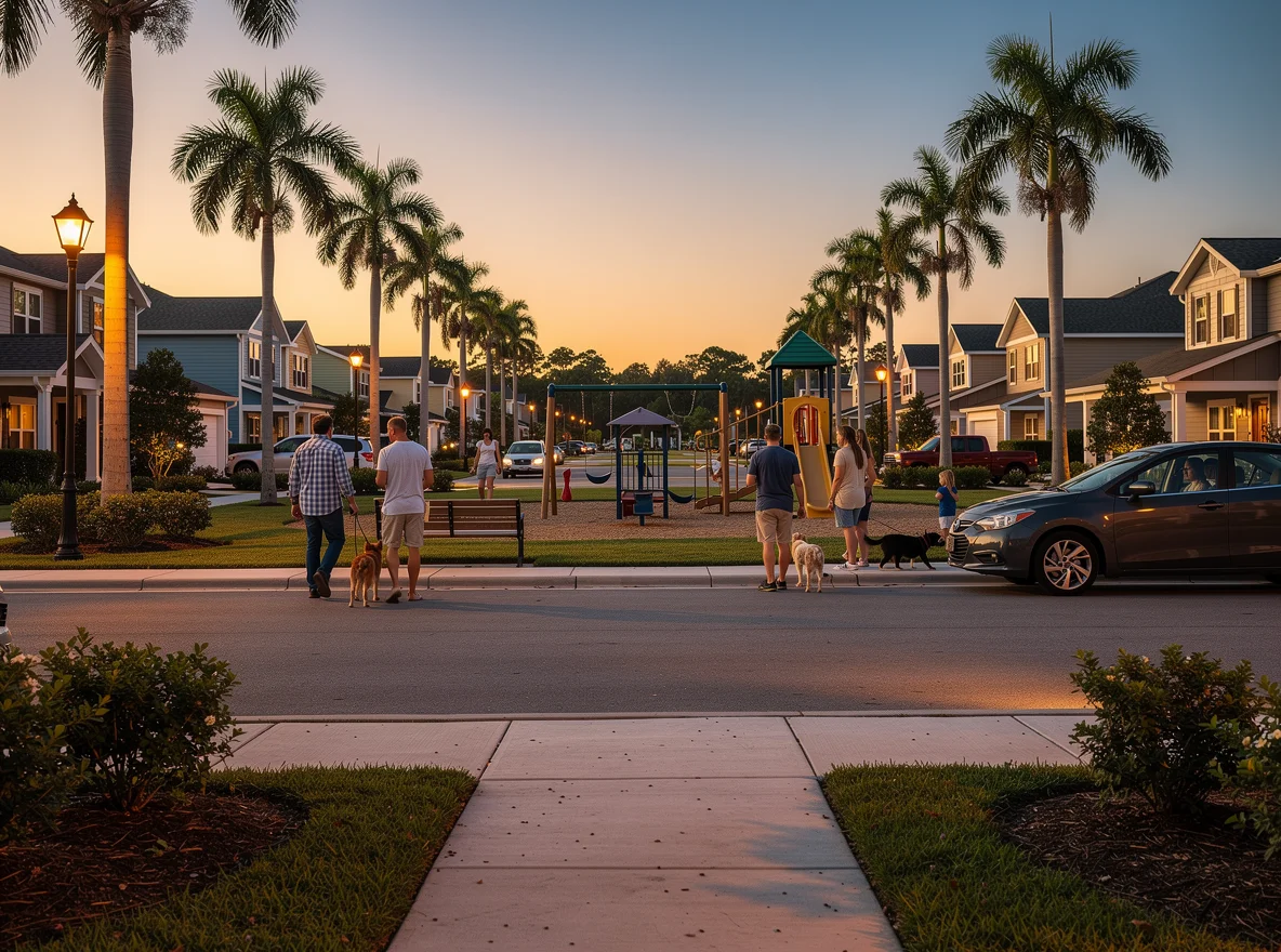 Peaceful neighborhood lifestyle in St. Johns, Florida