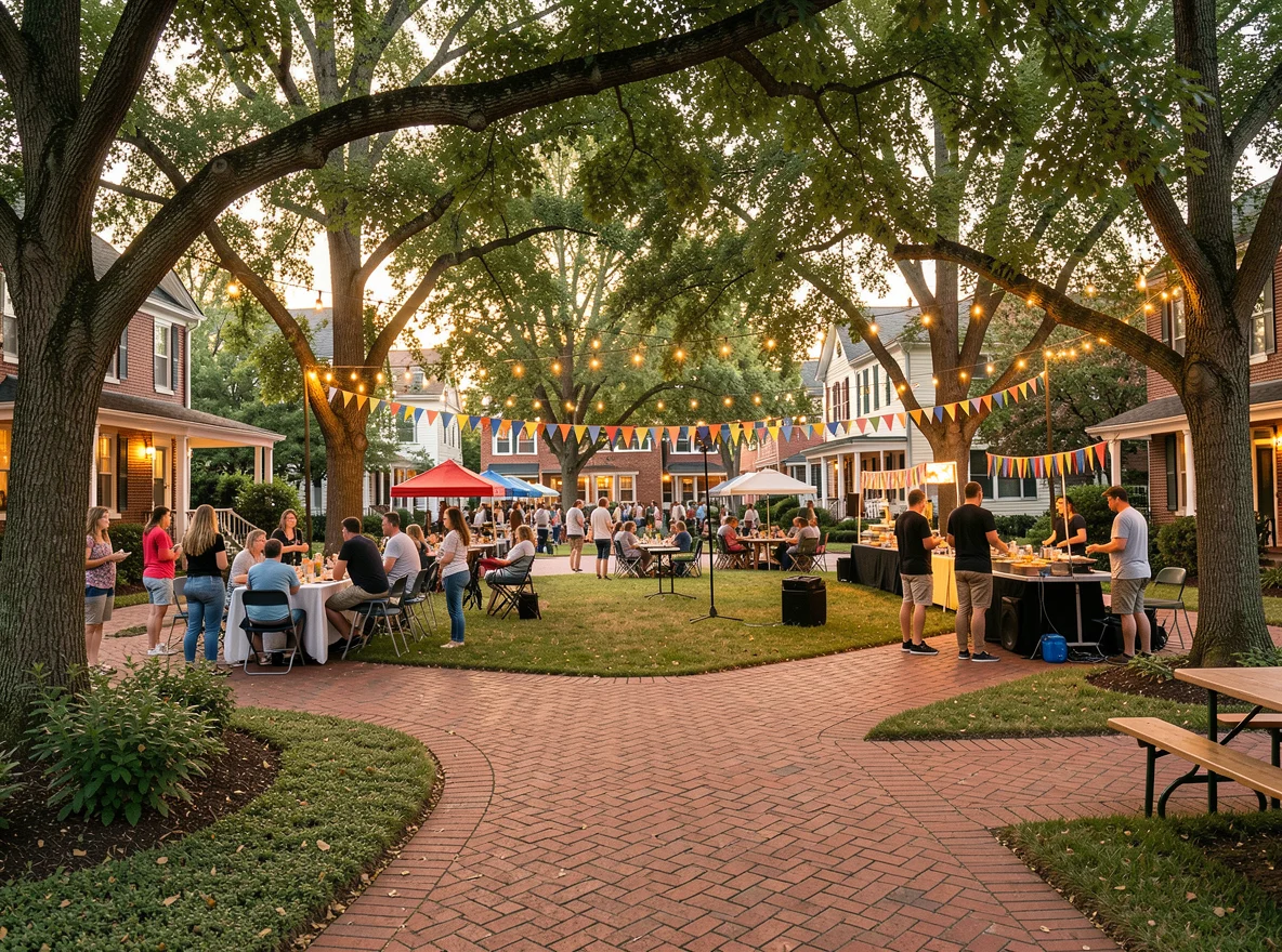 Community scene in Decatur