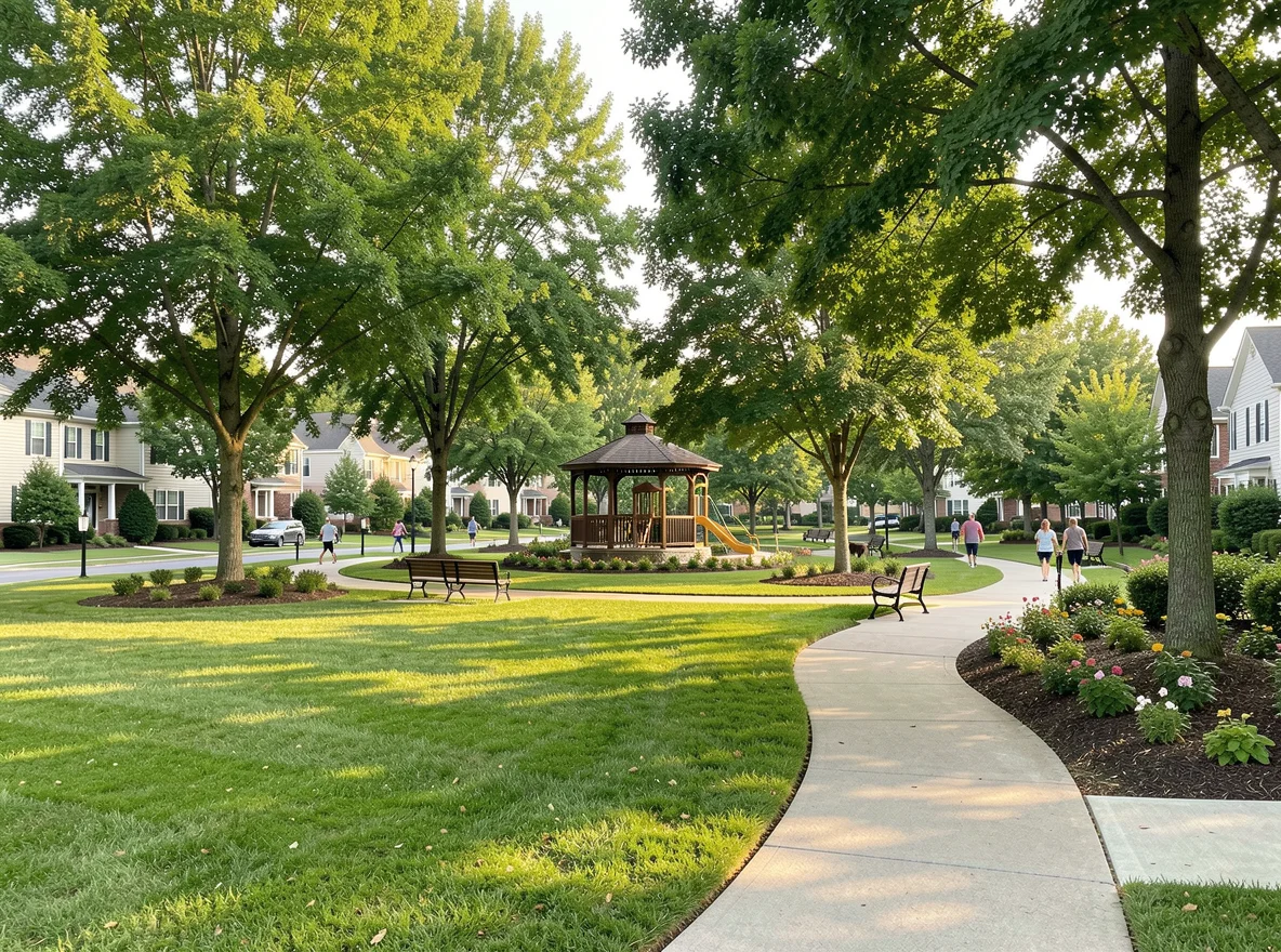 Park and green space in Milton, Georgia