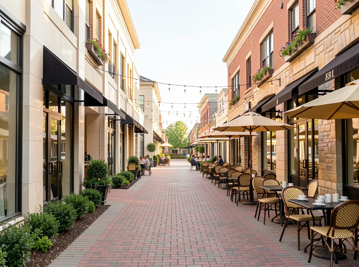 Shopping and dining district near Dunwoody, Georgia