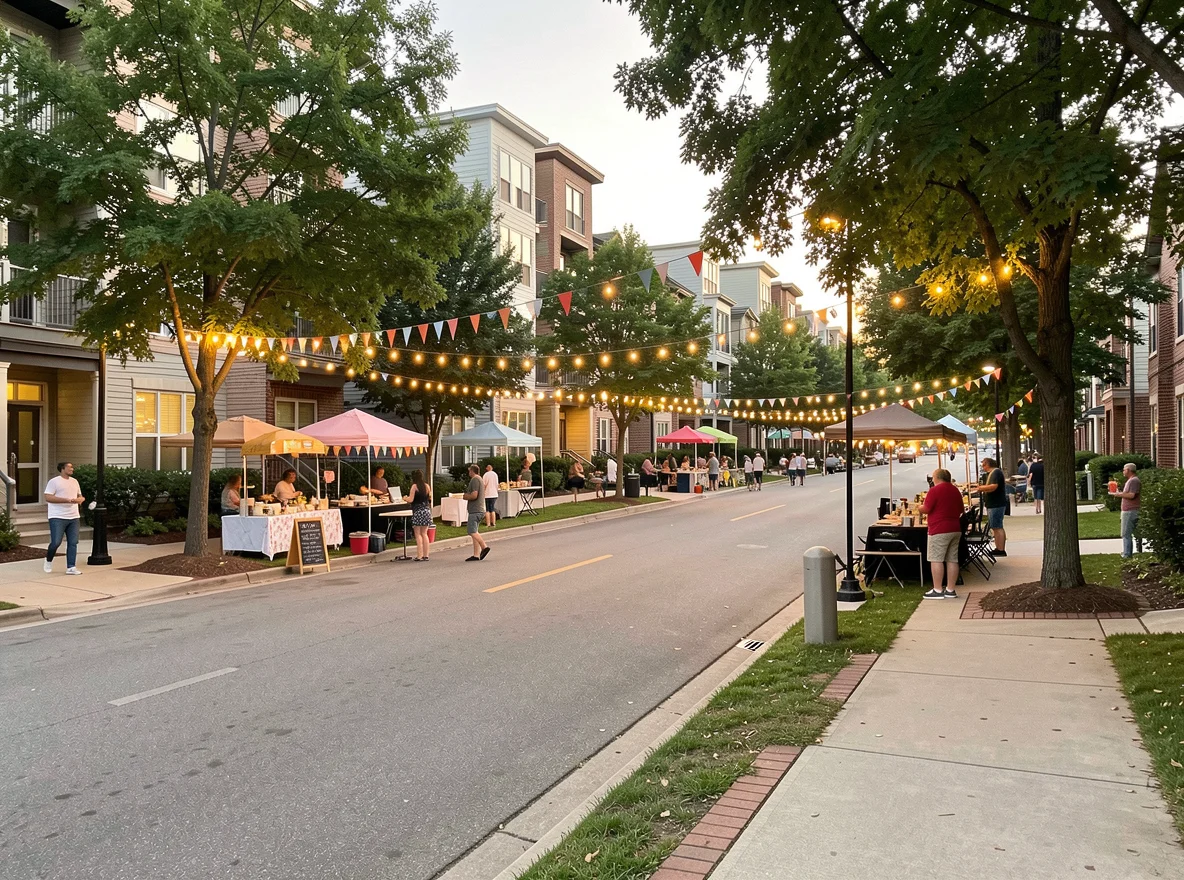 Community atmosphere in Midtown Atlanta