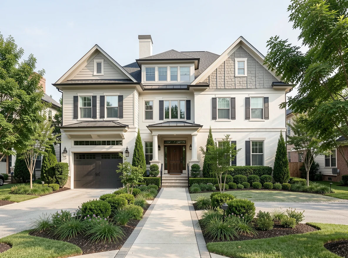 Residential architecture in Midtown Atlanta