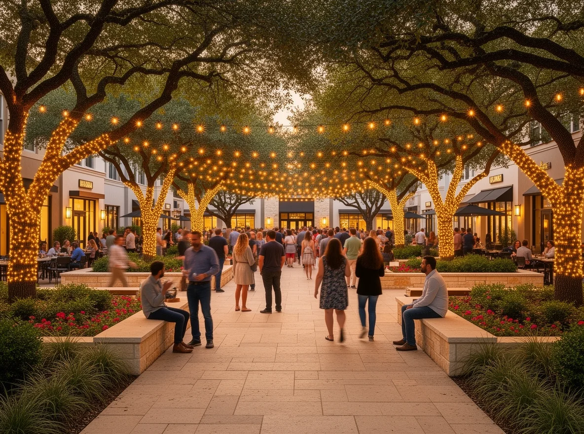 Community lifestyle scene in Keller, Texas