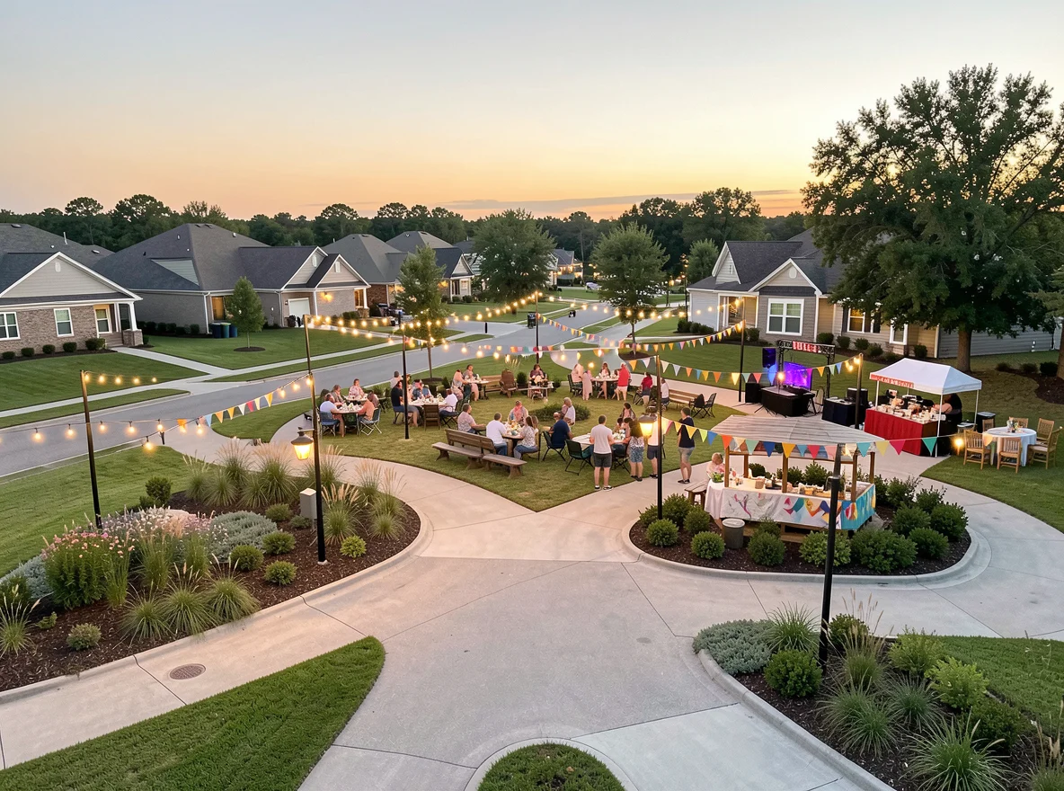Community setting in Pearland
