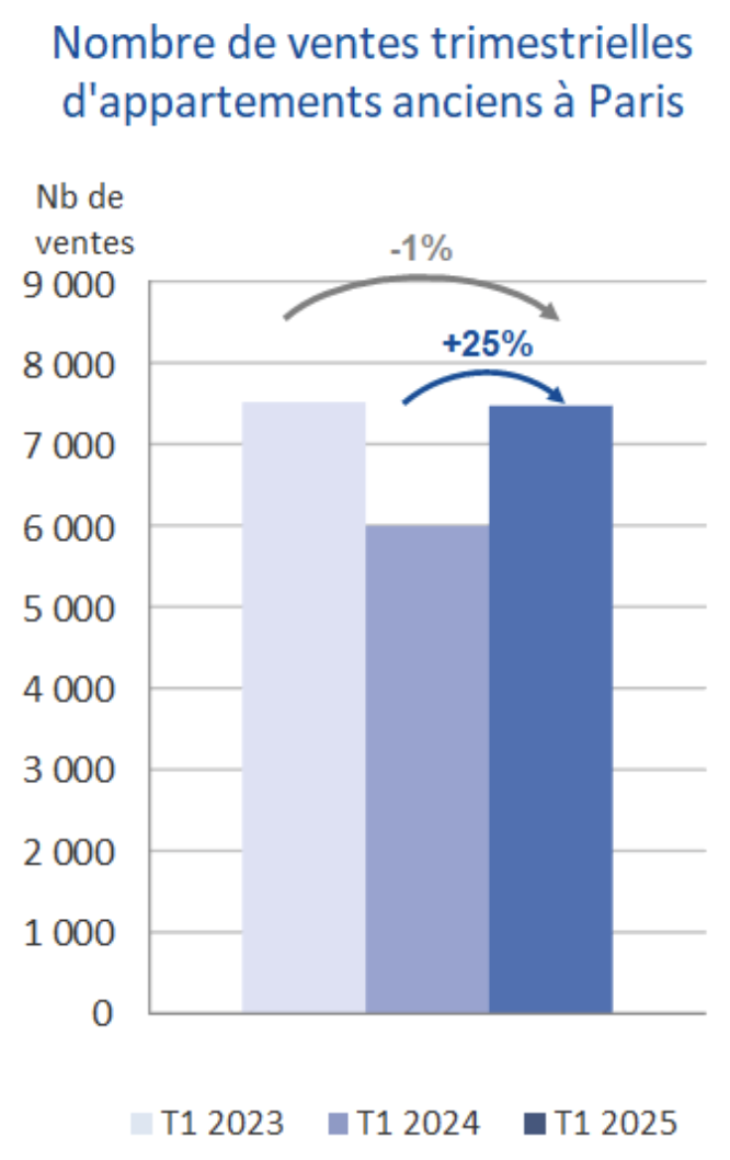 Paris Real Estate YOY Units
