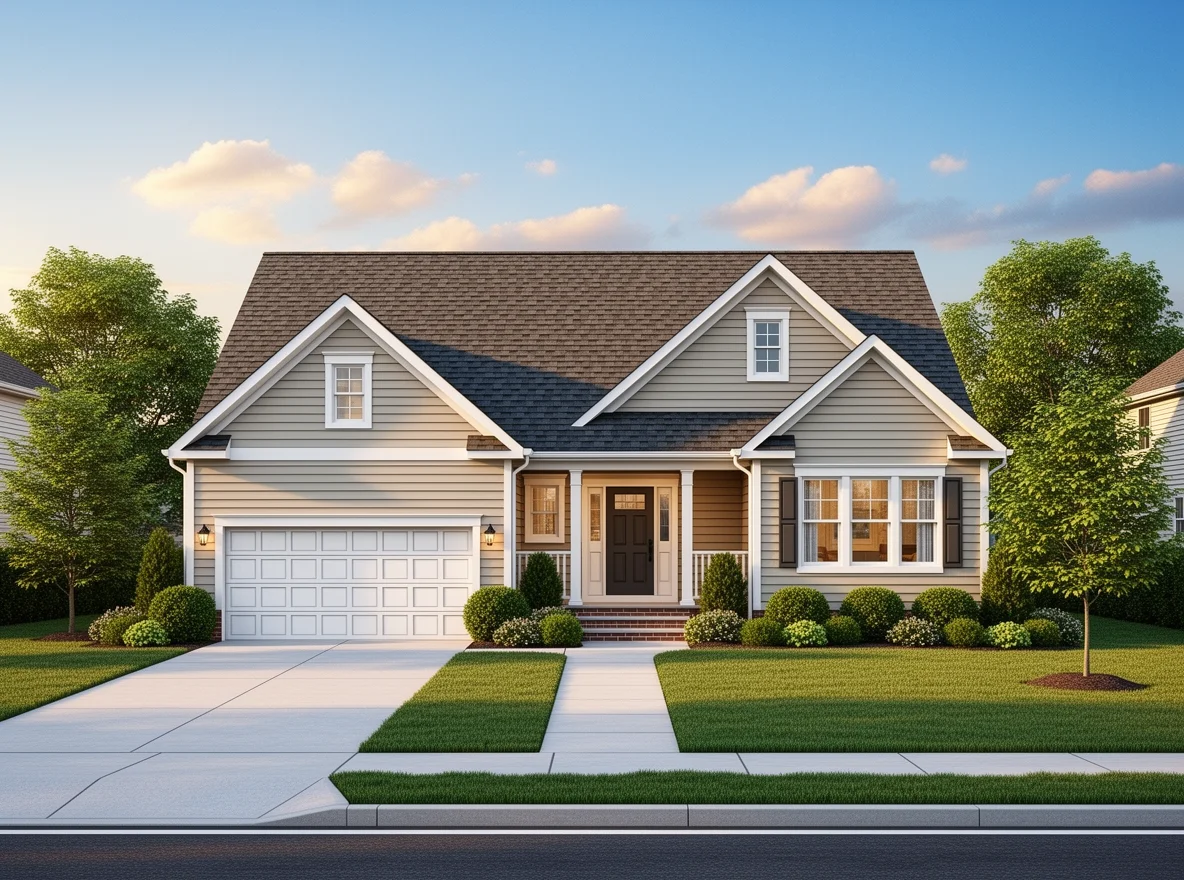 Well-maintained home exterior with landscaping in Ridgefield Park, New Jersey