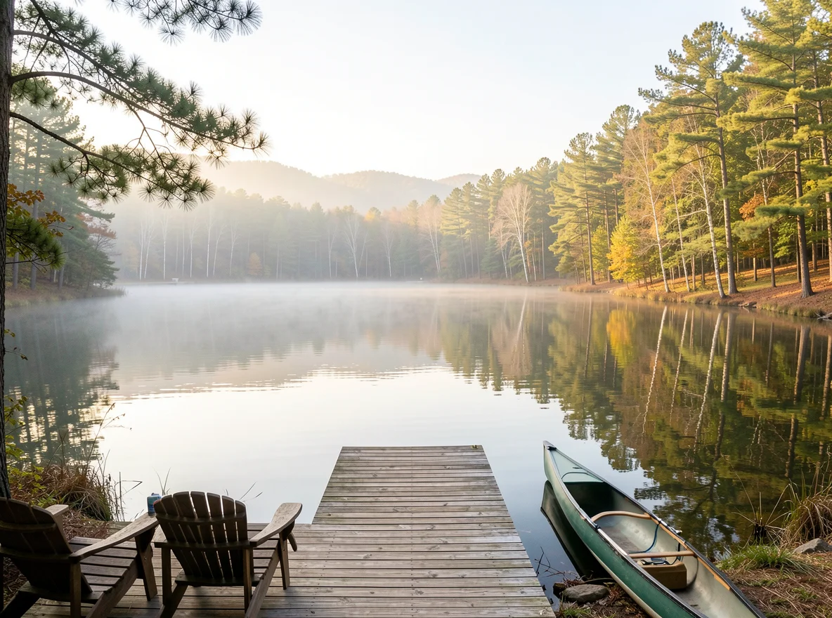Lake recreation near Mountain Pine, Arkansas