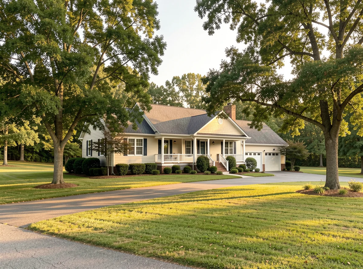 Country home setting in Crystal Springs, Arkansas