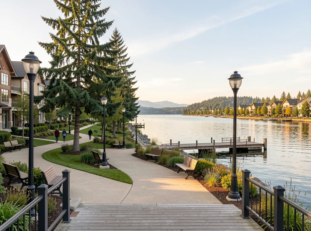 Bellevue waterfront setting