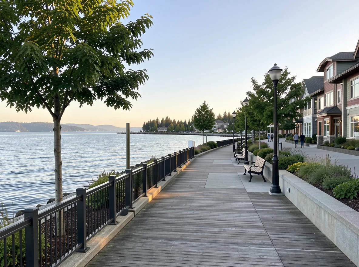 Waterfront view in Shoreline