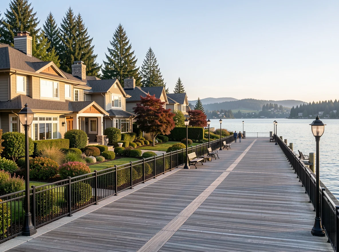Elegant residential setting near Medina waterfront