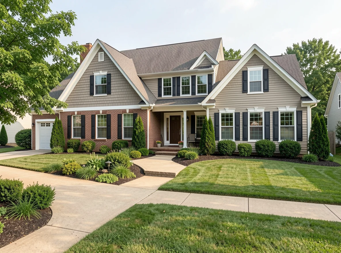 Suburban homes in Ozark