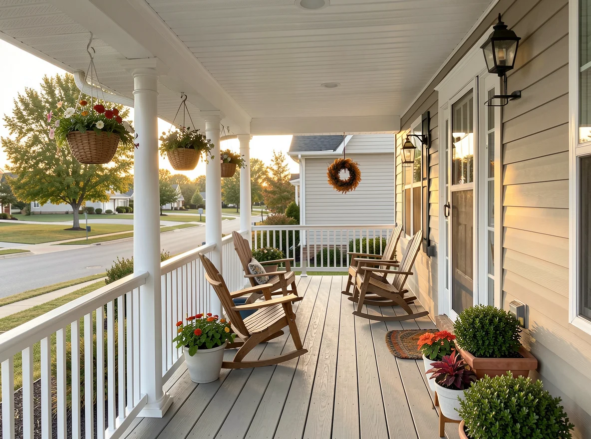 Fresh front porch and curb appeal in Battlefield