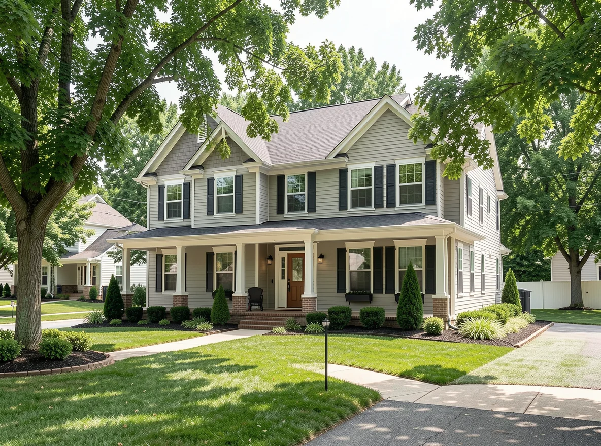 Starter homes on a Springfield neighborhood street