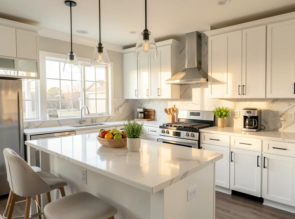 Modern kitchen in a Republic home