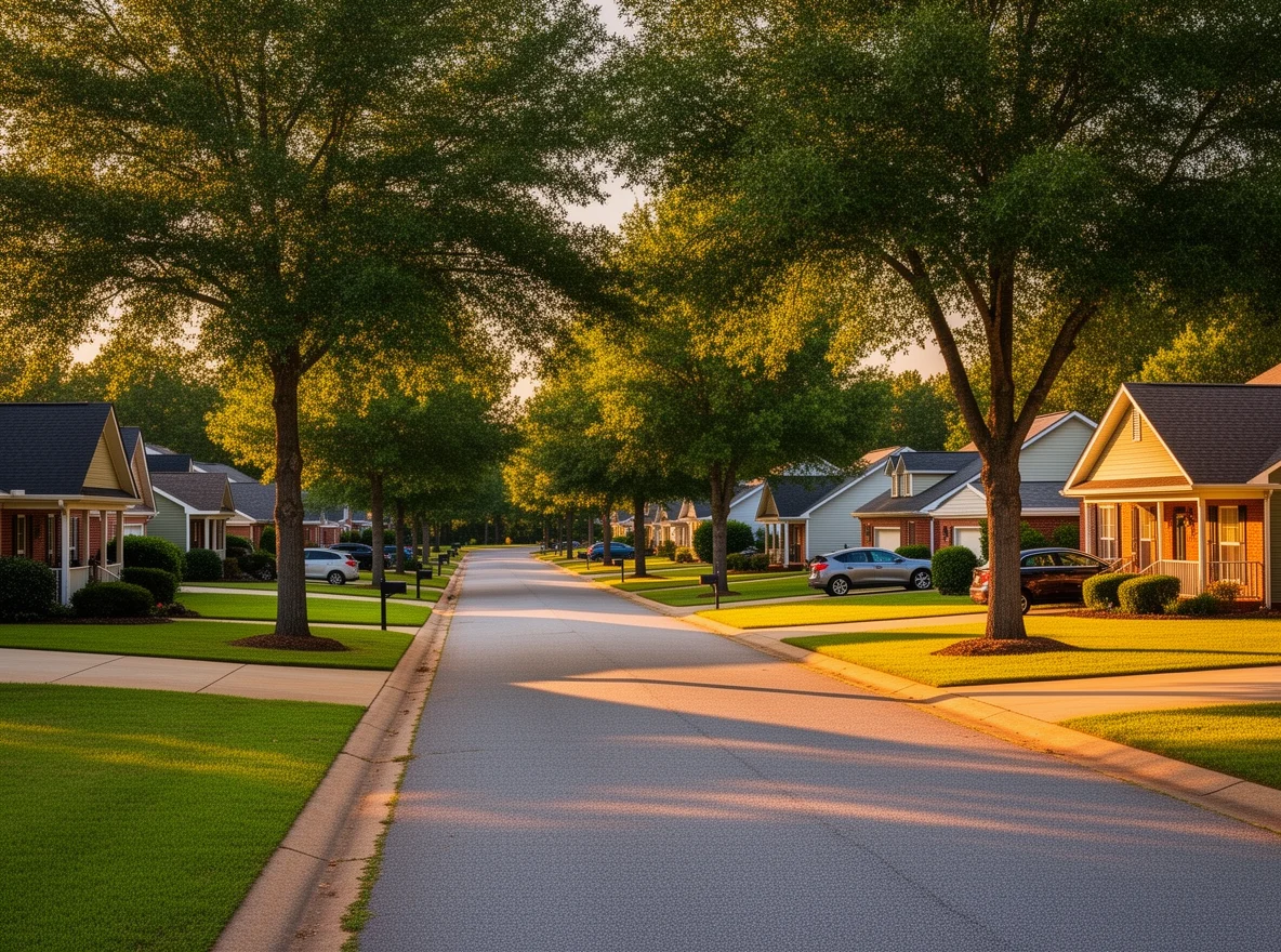Sylacauga neighborhood homes