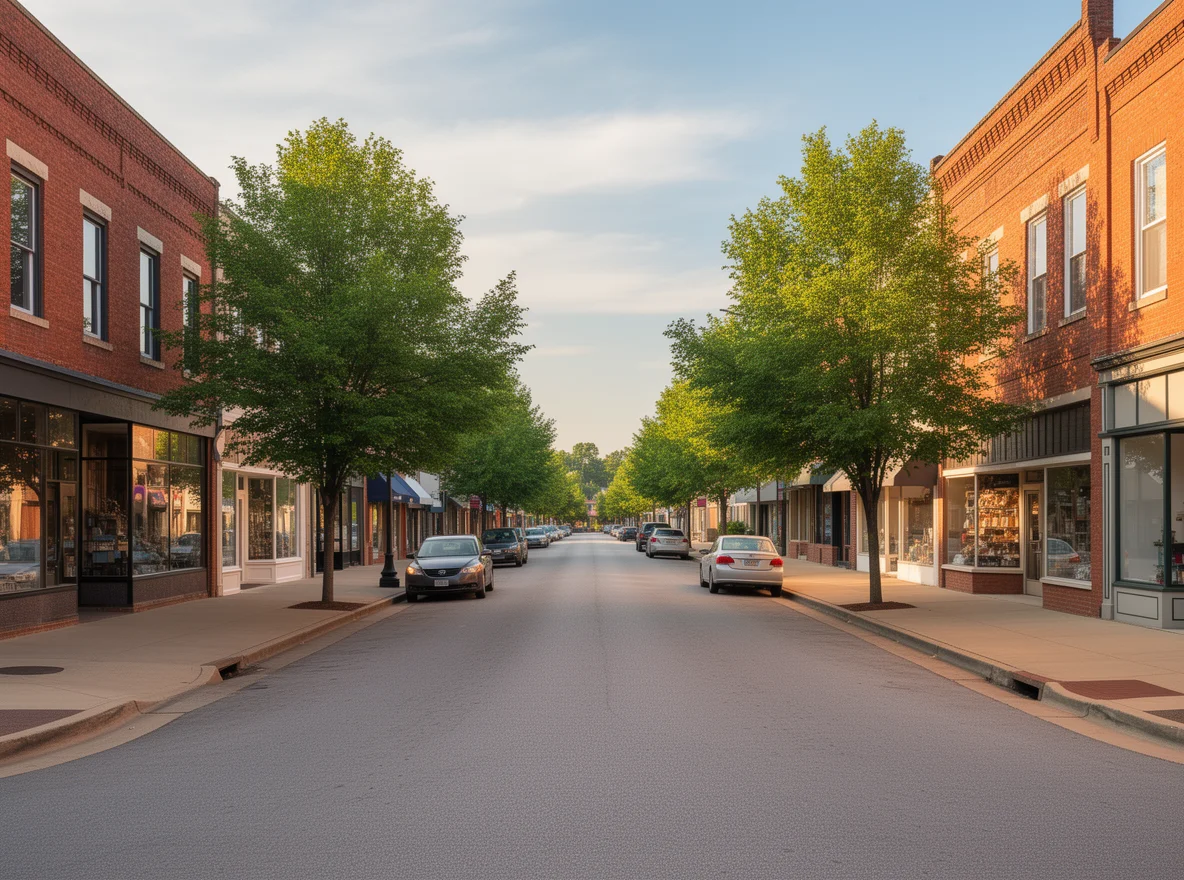 Downtown Fort Payne streetscape