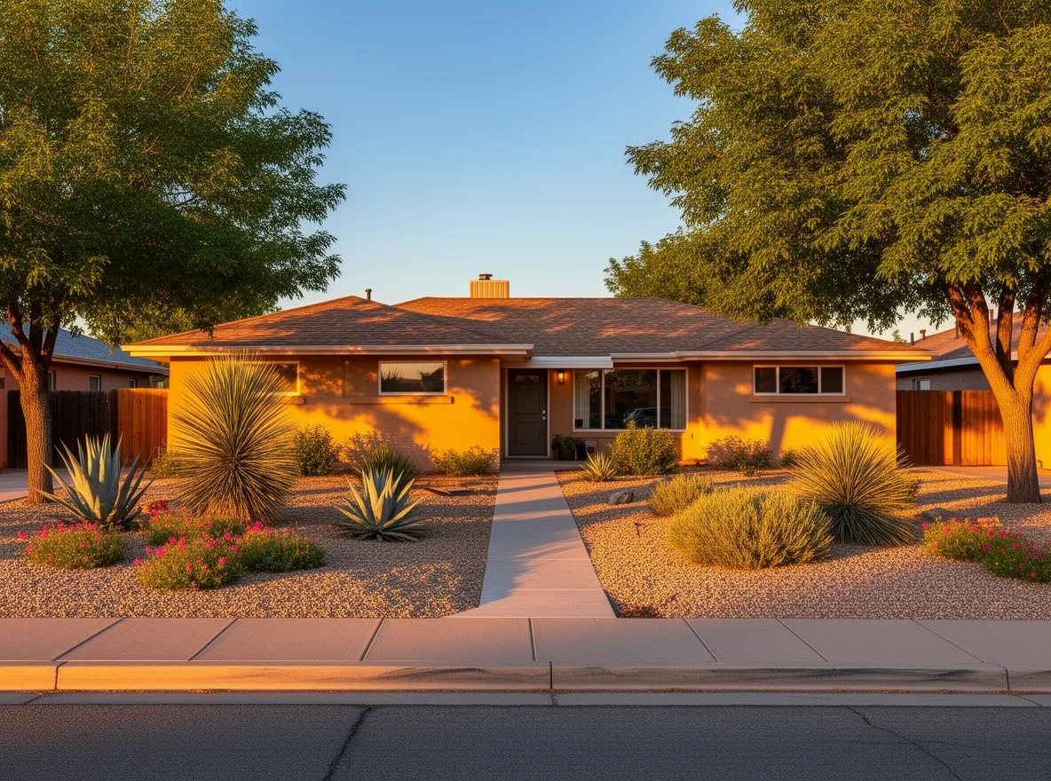 Mid-century bungalow in Albuquerque