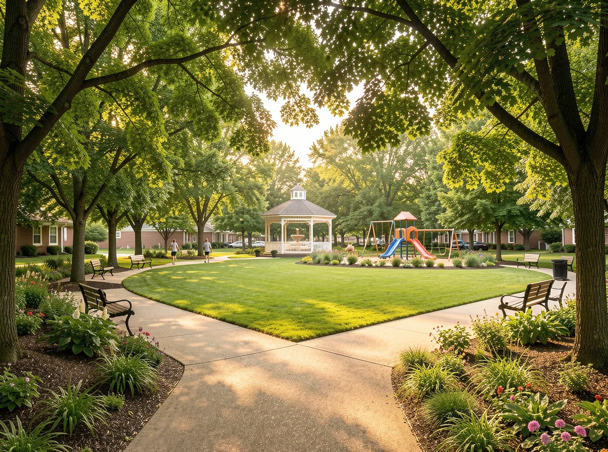 Neighborhood park in Mason