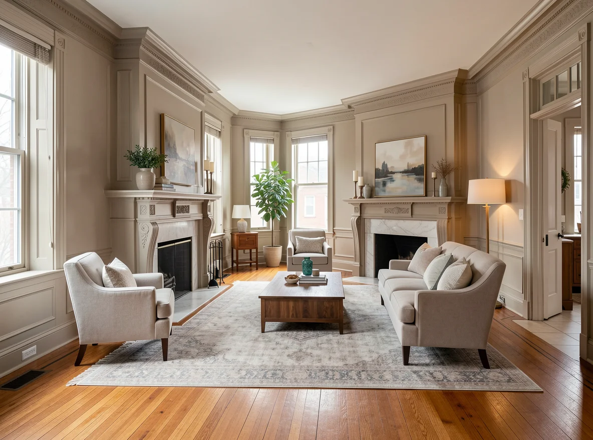 Classic Cincinnati home interior with historic detail