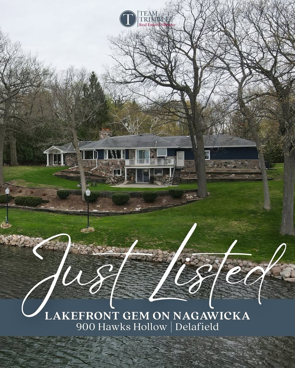 Just Listed: Your Dream Lake Home on Nagawicka Lake!