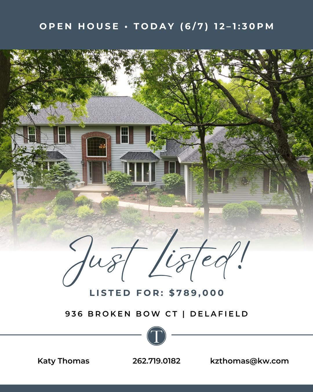 Just Listed: 936 Broken Bow Ct | Delafield