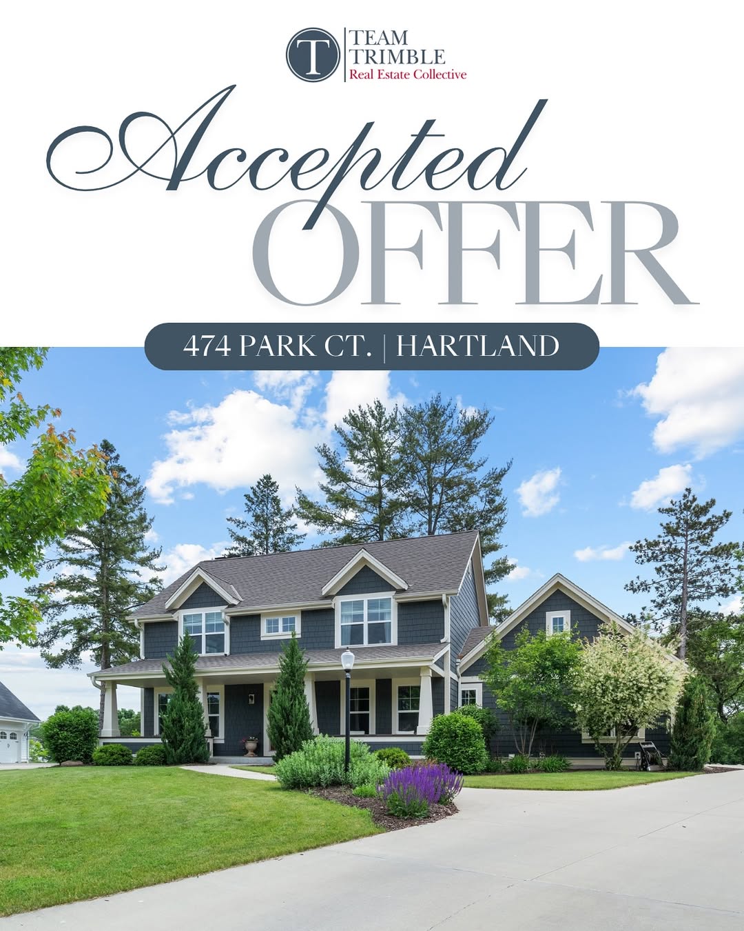 Accepted Offer: 474 Park Court is Officially Off the Market!