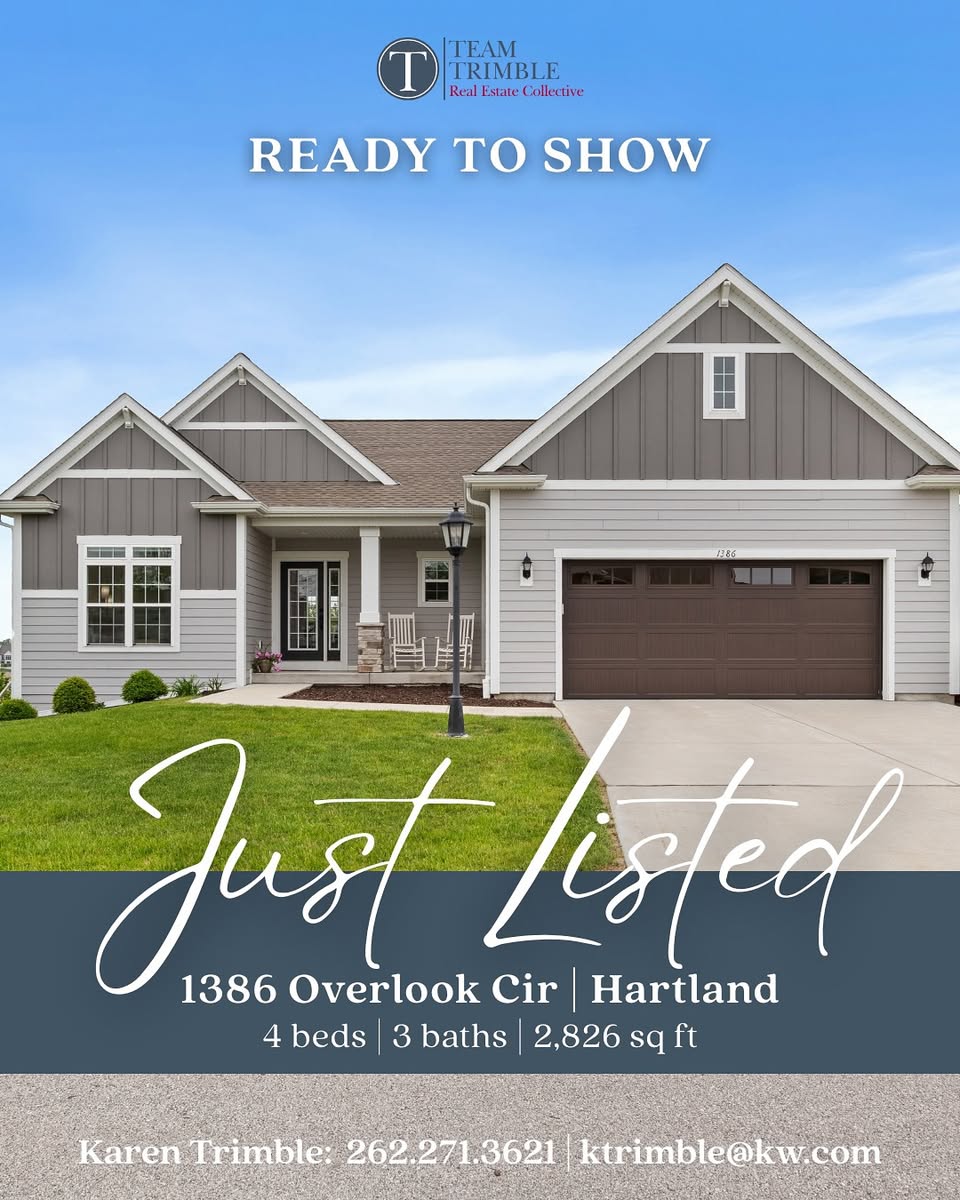 Just Listed: 1386 Overlook Circle | Hartland