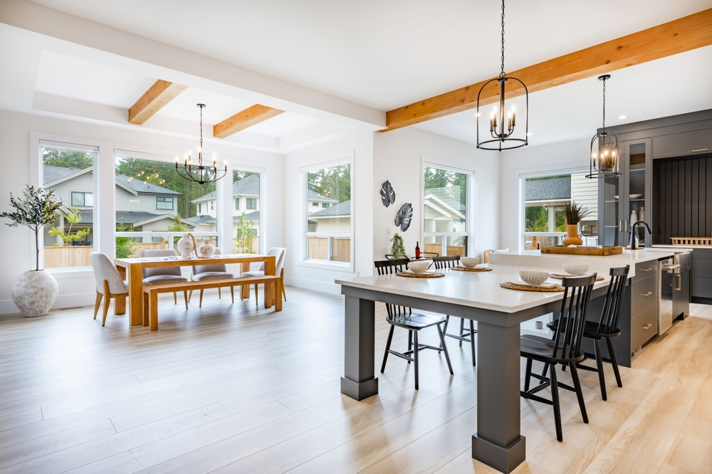modern home interior open floor