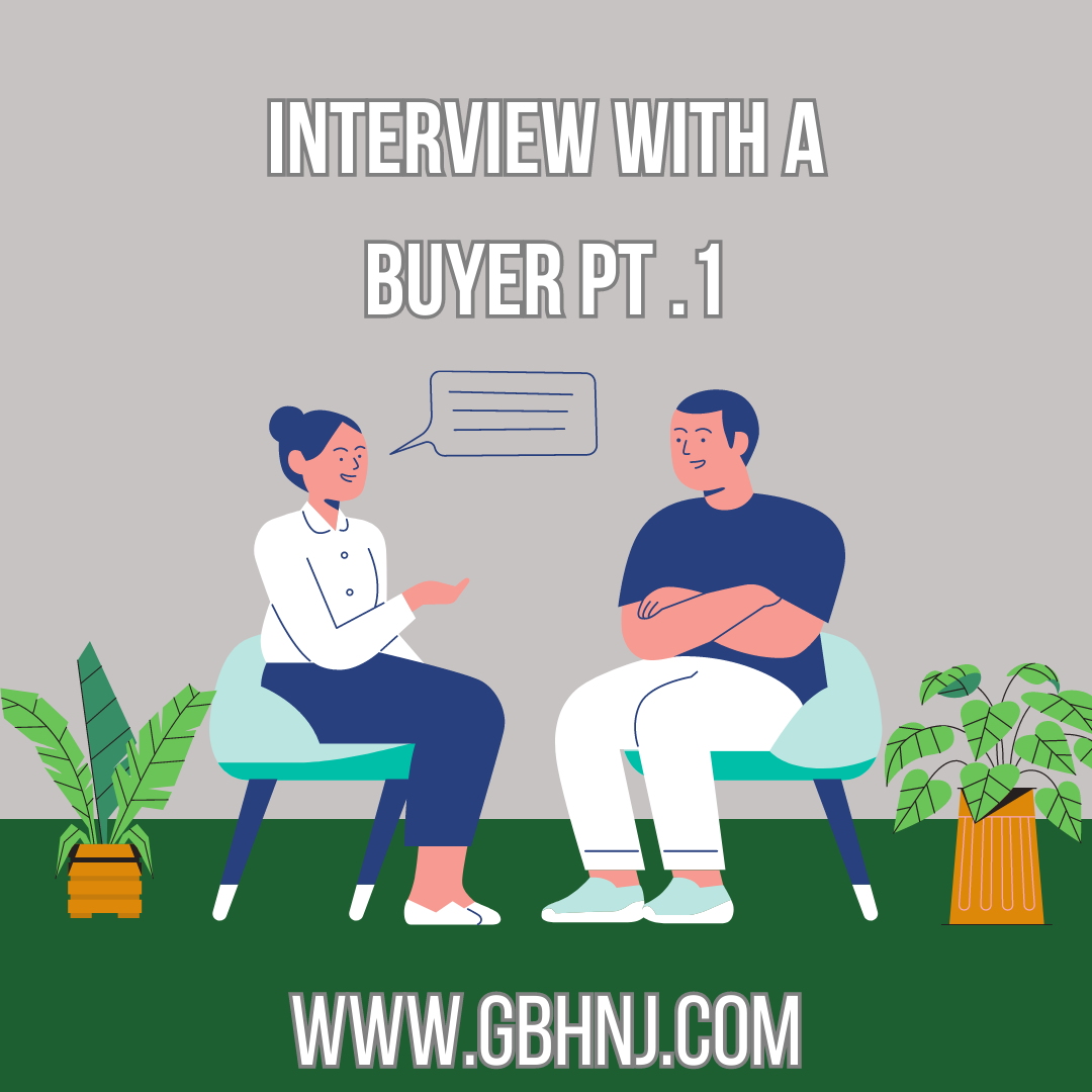 Interview with a buyer pt 1