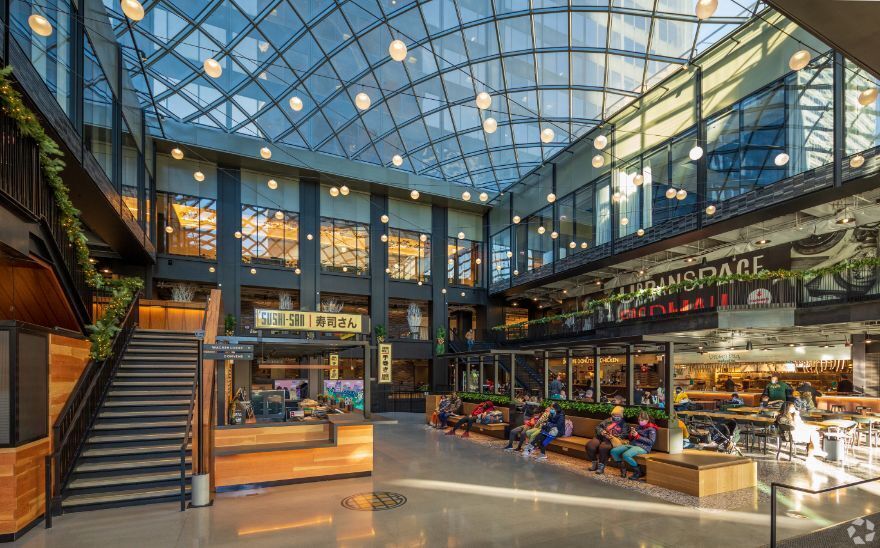 Chicago’s Willis Tower’s lobby